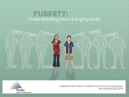 Adapted from: Puberty: Understanding Your Changing Body. SexualityandU