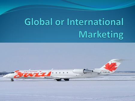 International marketing or global marketing refers to marketing carried out by companies overseas or across national borderlines. This strategy uses an.