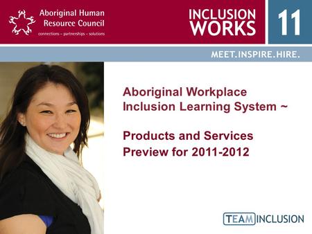 Aboriginal Workplace Inclusion Learning System ~