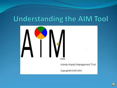AIM Activity Impact Measurement Organizational Mission Projects and Activities What’s the Connection?