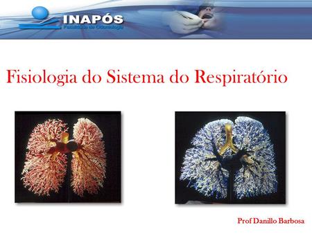 Fisiologia do Sistema do Respiratório Prof Danillo Barbosa.