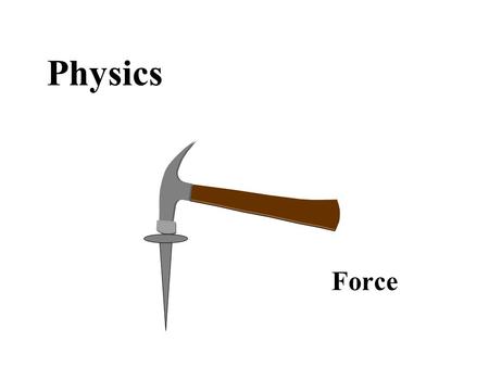 Physics Force. What is force? –Any push or pull that tends to cause a change in motion –measured in Newtons (N) or pounds (lbs) 1 N = 0.225 lbs –examples.