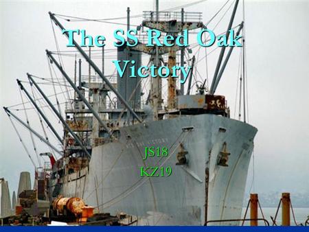 The SS Red Oak Victory JS18KZ19. When was it built ? The SS Red Oak Victory ship was build in December 5, 1944. The SS Red Oak Victory ship was build.
