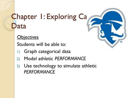 Chapter 1: Exploring Categorical Data