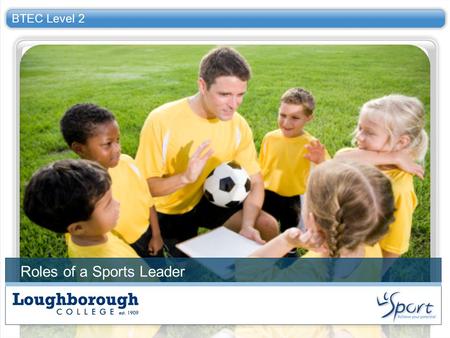 Roles of a Sports Leader