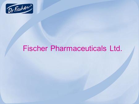 Fischer Pharmaceuticals Ltd.. Fischer Pharmaceuticals  Fischer Pharmaceuticals, founded in 1965 by Dvora and Dr. Eli Fischer, is the leading Israeli.