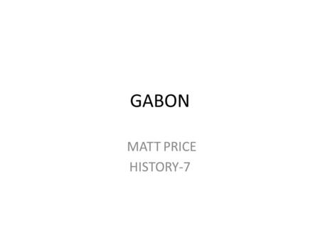 GABON MATT PRICE HISTORY-7. map Historical places Pointe N’ Dombo Cap Esterias < theses ar some lighthouse to go to And another point of interest is.
