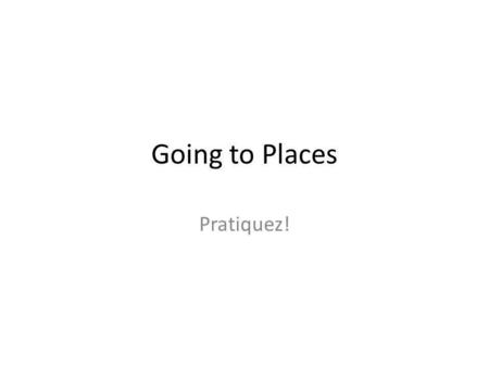 Going to Places Pratiquez!. Elles vont au parc. Describe where the people are going, based on the picture: