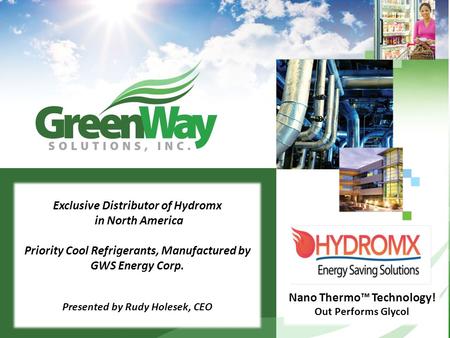 Exclusive Distributor of Hydromx in North America
