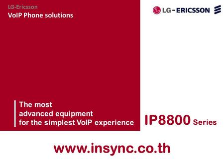 IP8800 Series  VoIP Phone solutions The most