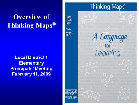 Overview of Thinking Maps®