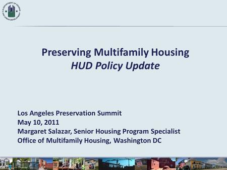 Preserving Multifamily Housing