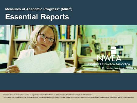 Essential Reports Measures of Academic Progress® (MAP®)