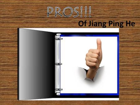 Of Jiang Ping He Overview 1.Poster Details 2.Jiang Ping He 3.Boldness 4.Contrast 5.What Does It Mean 6.Conclusion.