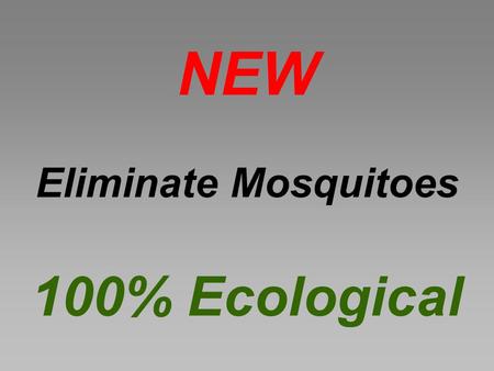 NEW Eliminate Mosquitoes 100% Ecological. Solar Energy 2L of Water +