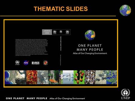 THEMATIC SLIDES. ATMOSPHERE Nightlight Map of the World.