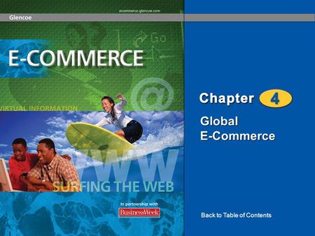 Global E-Commerce Back to Table of Contents.