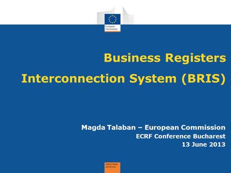 Business Registers Interconnection System (BRIS)