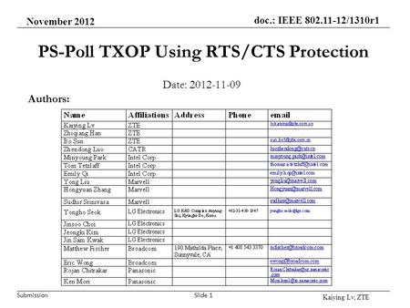 PS-Poll TXOP Using RTS/CTS Protection