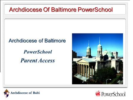 Archdiocese Of Baltimore PowerSchool
