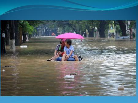 Flooding in Manila As a group of four, you need to work on: 1. The causes of the flood (physical and human 2. The effects of the flood (social, economic.