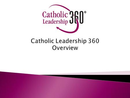 Catholic Leadership 360 Overview. Partnership Organizations National Federation of Priests Councils National Leadership Roundtable on Church Management.