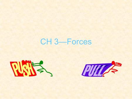 CH 3—Forces.