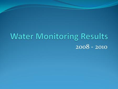 2008 - 2010. Project Overview Lake Carmi has been participating in the Lay Monitoring Program since 1979, with 2 in-lake sampling sites Since 2008 the.