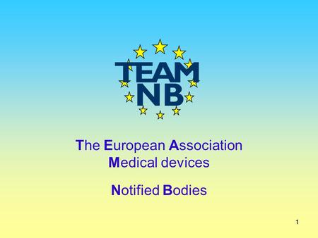 The European Association Medical devices