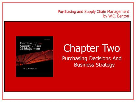 Purchasing Decisions And Business Strategy