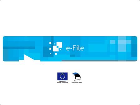E-File. www.egov-estonia.eu 2 Centre of Registers and Information Systems e-File IS’s of legal protection MIS– Police Information System KRMR – Criminal.
