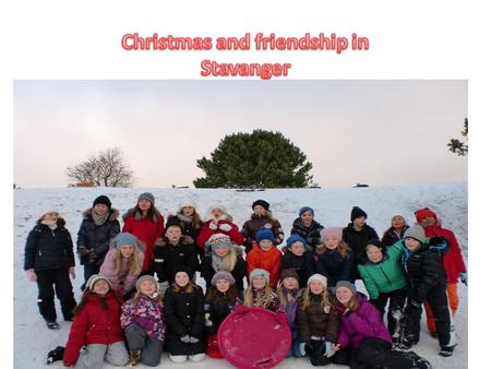 We are together, having fun in the snow This was the best lesson today.