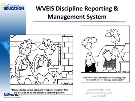 WVEIS Discipline Reporting & Management System