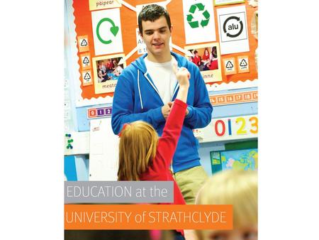 At Strathclyde you can study Education as a Joint Honours subject or Primary Education which leads to a teaching qualification. Education or Primary Education?