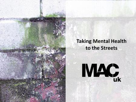 Taking Mental Health to the Streets. State of Mind.