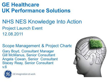 GE Healthcare UK Performance Solutions