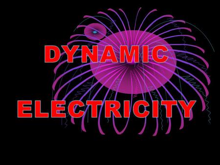 DYNAMIC ELECTRICITY.