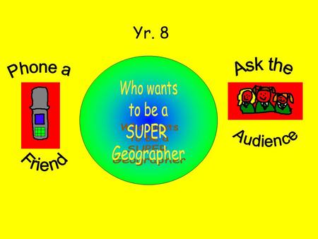 Yr. 8. Who studies weather? A. Geologist B. Meteorologist C. Biologist D. Hydrologist B. Meteorologist.