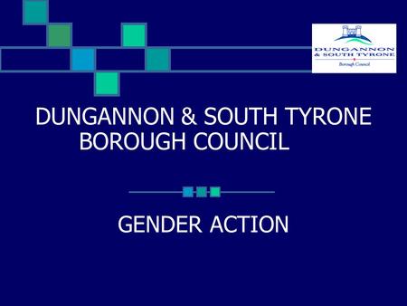 DUNGANNON & SOUTH TYRONE BOROUGH COUNCIL GENDER ACTION.