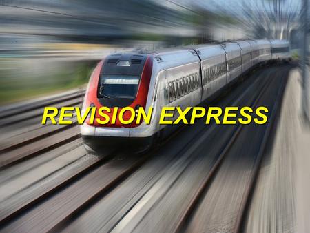 REVISION EXPRESS. SPECIFICATION AVAILABLE FREE FROM…. www.aqa.org.uk.