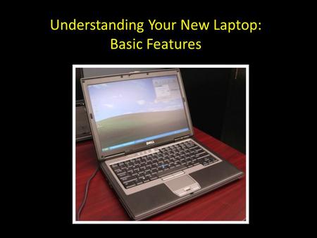 Understanding Your New Laptop: Basic Features. Kensington security lock (often used by retail stores) headphone jack microphone jack Left Side View Firewire.