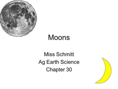 Miss Schmitt Ag Earth Science Chapter 30