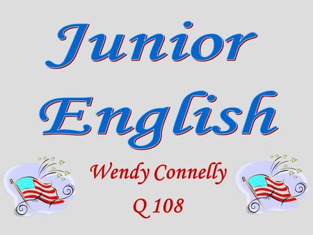 Wendy Connelly Q 108. Personal Background: ~ Technology / Software Background ~ B.A.: English major, History minor St. Mary’s College ~ M.A.: Liberal.