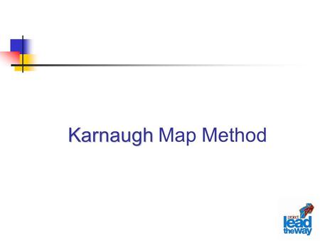 Karnaugh Map Method.