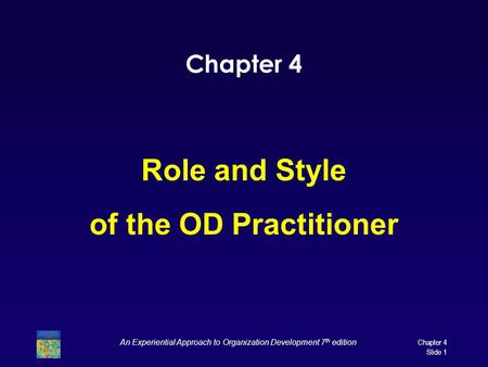 Role and Style of the OD Practitioner