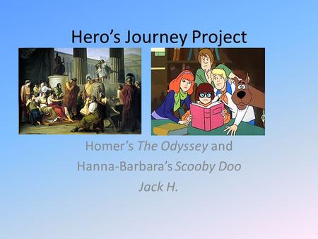 Hero’s Journey Project