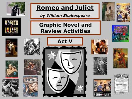 by William Shakespeare Graphic Novel and Review Activities