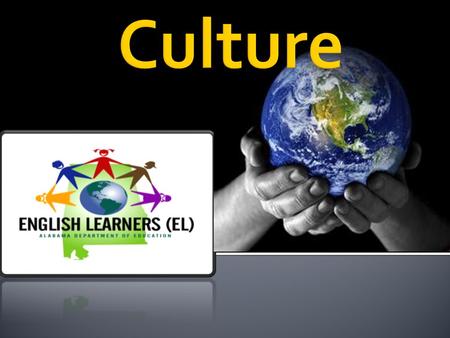 We will…  Explore culture and the implications for teaching English Learners  Examine school culture and climate  Look at specific ways to improve.