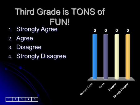 Third Grade is TONS of FUN!
