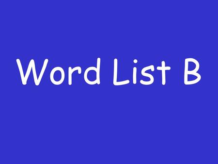 powerpoint presentation basic sight words